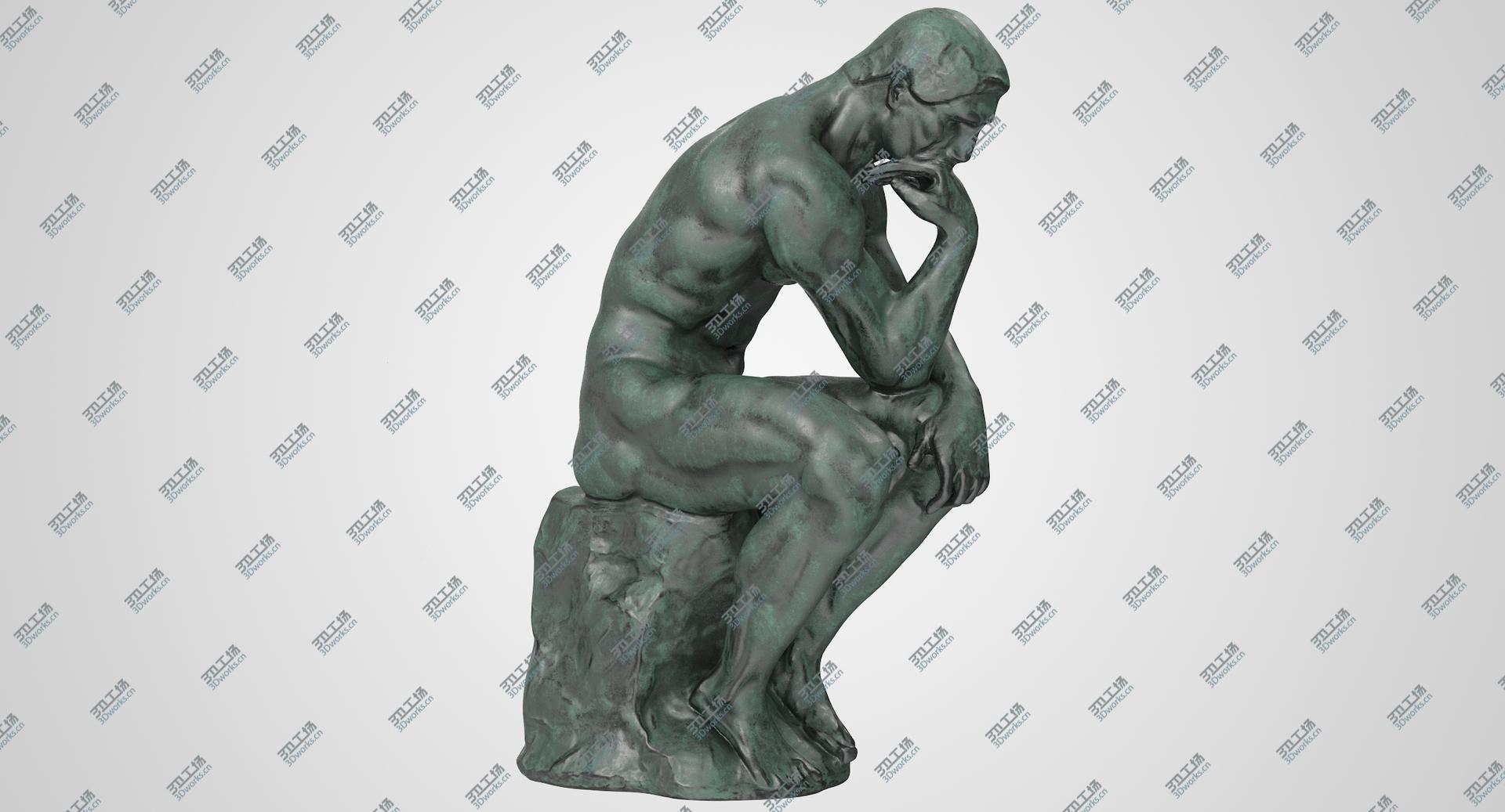 images/goods_img/202105072/3D model The Thinker Bronze/1.jpg